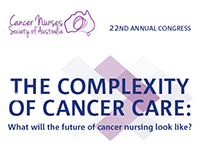Cancer Nurses Society of Australia - CNSA 22nd Annual Congress